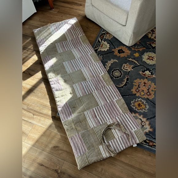 Arhaus 100% Linen Throwbed Couch Topper - Picture 2 of 6